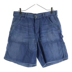 ダブルアールエル コットンリネン タック入り リペア ショーツ サイズ