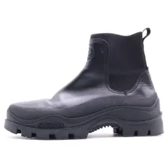 MONCLER (モンクレール) LARUE CHELSEA チェルシー サイドゴア レザー ブーツ ブラックのサムネイル