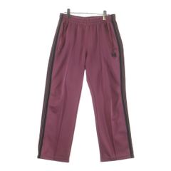 25AW Needles トラックパンツ ヒザデル ブラウン ピンク S - メルカリ