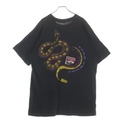 VINTAGE (ヴィンテージ) 90S MARLBORO SNAKE PASS POCKET TEE USA製 マルボロ スネークパス ポケット クルーネック半袖Tシャツカットソー ブラックのサムネイル