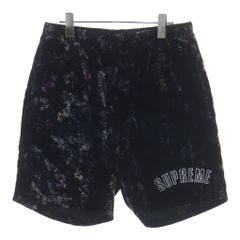Supreme Floral Velour Short L サイズ 美品 - メルカリ