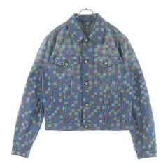 LOUIS VUITTON (ルイヴィトン) 25SS DAMIE DENIM TRACKER JACKET RM251M J16 HSA72W ダミエ マルチカラー デニムトラッカージャケット ブルーのサムネイル