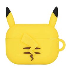 Gourmandise Pocket Monster Silicone case compatible with AirPods Pro (2nd generation) / AirPods Pro Pikachu POKE-810A