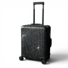 RIMOWA リモワ ×シュプリーム キャビンプラス アルミニウム キャリーケース ブラック 49L メンズ 暗証番号113 キャリーバッグのサムネイル