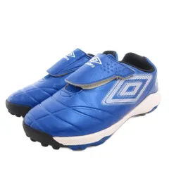 アンブロ UMBRO one B TR ワイド NEO アクセレイター  ジュニアサッカー トレーニングシューズ ベルクロ ロゴ 18 青 ブルー /FFのサムネイル