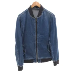 リーバイス Levi's MADE&CRAFTED デニム ジャケット ブルゾン ジップアップ USED加工 2 インディゴ /FFのサムネイル