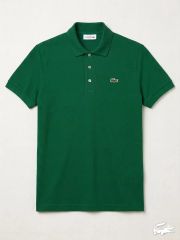 ラコステポロシャツ新品タグ付きダークグリーンMサイズフランス輸入