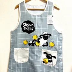 早い者勝ち 売切れごめんなさい ★*ﾟひつじのショーン エプロン M～L 保育士 保育園 新品のサムネイル