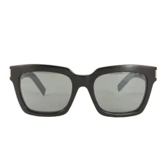 SAINT LAURENT PARIS サンローラン パリ サングラス | スモークレンズ スクエア セルフレーム サングラス (BOLD 1 002) | ブラック 黒 | 54□20-140 | イタリア製 ブランド ファッション アイテム【中古】のサムネイル
