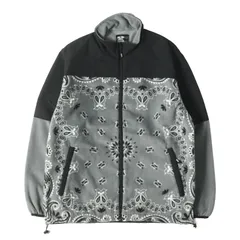 【美品】CHALLENGER チャレンジャー ジャケット グレー サイズ:M | 23AW バンダナ柄 フリース フィールド ジャケット (BANDANA FIELD JACKET) | アウター ブルゾン 上着【メンズ】【中古】のサムネイル