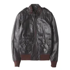 HYSTERIC GLAMOUR ヒステリックグラマー ジャケット ダークパープル サイズ:S | 00s レザー ジップアップ ジャケット (4LB-1561) | アウター ブルゾン 上着【メンズ】【中古】のサムネイル