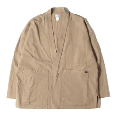 DELUXE デラックス カーディガン ベージュ サイズ:L | ウールツイル 1つボタン カーディガン | トップス 羽織り【メンズ】【中古】のサムネイル