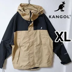KANGOL ベージュ マウンテンパーカー ナイロンジャケットカンゴール男性XLのサムネイル