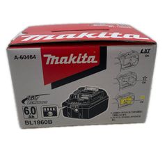 国内マキタ純正》BL1860B 18V 6.0Ah バッテリー2個 - メルカリ