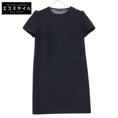 1101 美品✨ヨーコチャン バックギャザーブラウス ネイビー 38 - メルカリ