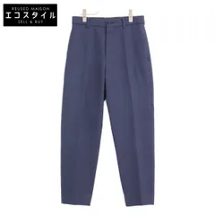 ATON　エイトン　22AW ネイビー BASIC PANTS ベーシックパンツ　OOのサムネイル