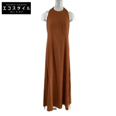 CLANE　クラネ　25AW オレンジ 19112-5002 HALTER LONG ONEPIECE　1のサムネイル