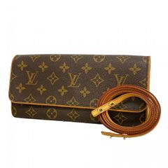 LOUIS VUITTON モノグラム ポシェット ツイン GM バッグ - メルカリ