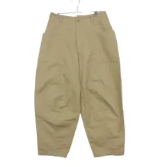 NATURAL LAUNDRY ナチュラルランドリー パンツ コットン リネン カルゼ コクーン ゴムウエスト チノパン ボトムス ベージュ 2-4【M】 レディース 【中古】のサムネイル