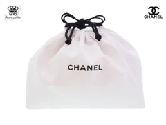 シャネル ノベルティ 巾着ポーチ ドローストリング コットン CHANEL BEAUTE【Used 開封品】のサムネイル