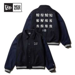 NewEra Yankees メルトン バーシティジャケット ネイビー XL - メルカリ