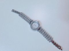 Bestime 腕時計 クォーツ ラインストーン オパール調 ドレスウォッチ 