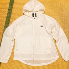 adidas ランニング ウィンドブレーカー IL4789 ホワイト L - メルカリ