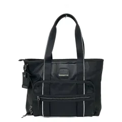 TUMI(トゥミ) ビジネスバッグ アルファ ブラーボ イースト ウエスト 222309DSVE 黒×白 本体ロックなし レザーのサムネイル