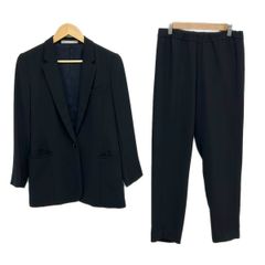 美品セオリーリュクス パンツスーツ ノーカラー 大きいサイズ 2XL