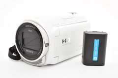 SONY Handycam HDR-CX680 ホワイト #3102 - メルカリ