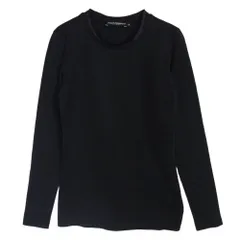 DOLCE&GABBANA ドルチェアンドガッバーナ シルク混 ロングスリーブ カットソー ブラック系 36【中古】のサムネイル