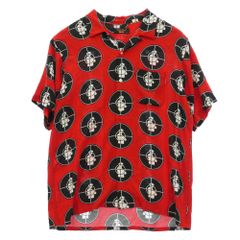 STUSSY ステューシー ROUGH RUGGED バックポケット サークル プリント