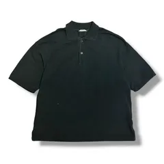 AURALEE 19SS SUPER SOFT PIQUE BIG POLO スーパーソフトピケビッグポロシャツ オーラリー A9SP015K ブラック 3 （6975M）のサムネイル
