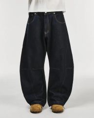 Scuffers Habi Dark Blue ワイドフィットデニムパンツ - メルカリ