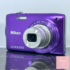 ニコン Nikon クールピクス S3500 紫 パープル コンデジ - メルカリ