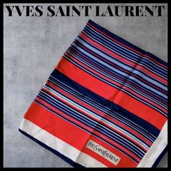 YvesSaintLaurent イヴサンローラン ミニスカーフ チーフ - メルカリ