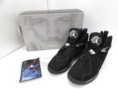 ［コレクター放出品] NIKE ナイキ AIR JORDAN 8 RETRO エア ジョーダン8 レトロ ブラック 黒 305381-001 サイズ28㎝ 箱付き　保管3