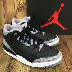 最終値 Nike AirJordan 3 ブラックセメント 27cm 美品 - メルカリ
