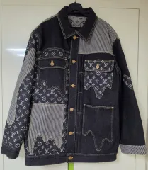 ルイヴィトン NIGO Hot Sauce Crazy Ver. デニム ジャケット 50サイズ 105サイズのサムネイル