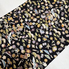 訪問着　宝尽くし　伝統工芸士　服部光　 正絹　袷 訪問着 宝尽くし 伝統工芸士 服部光 正絹 袷 - メルカリ