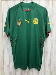 サッカー カメルーン代表 ユニフォーム PUMA ノースリーブ XL - メルカリ