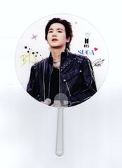 BTS SUGA グッズ クリアうちわ 26.5cm×17.5cm ライブ コンサート 応援