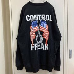 25AW TAIN DOUBLE PUSH CREW NECK SWEAT サイズXL ブラック タインダブルプッシュ