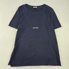 サンローランパリ	Tシャツ	ロゴプリント　SAINT LAURENT PARIS　イタリア製 ブラック M・L相当のサムネイル
