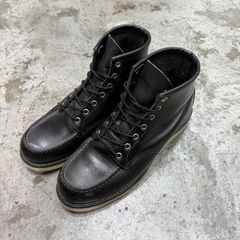REDWING レッドウィング 四角犬タグ 8179 9 2Eブラックモックトゥ
