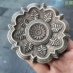 希少品 魔除け 骨董品 びん付き飾り鬼瓦 台付、文鎮付 - メルカリ