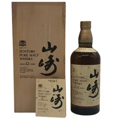 東京都限定◆山崎 12年 特級 760ml 43% サントリー 木箱【B1】のサムネイル