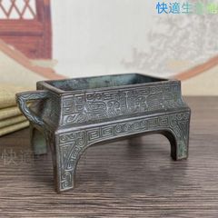 金属製 瑞獣 龍頭香炉 置物 工芸品 美術品 瑞獣三足鼎天子竜頭香炉 香道具 仏具 工芸品 美術品 dd0614 - メルカリ