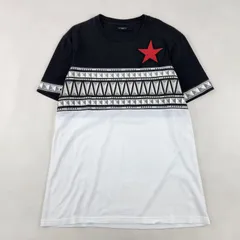 GIVENCHY	半袖Tシャツ	ジバンシー リカルドティッシュ期 star patch S M相当のサムネイル