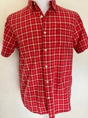 Levi's RED TAB リーバイス　レッドタブ　半袖チェックシャツ　Lサイズのサムネイル